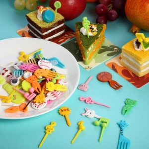 Bento picks food grade animals shape food lunch sticks lunch box accessori per bambini - Product Image 3