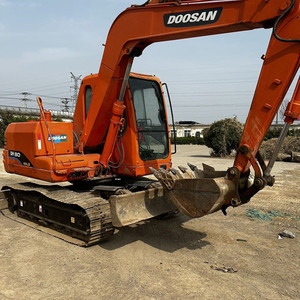 Mini Excavadora Usada Coreana Doosan, Mini Excavadora Hidráulica de 8 Toneladas Usada Doosan DH80, Excavadora de Cadenas Usada DH 80 - Product Image 3