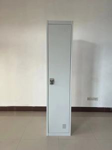 <span class=keywords><strong>Armadio</strong></span> Moderno in Ferro a Singola <span class=keywords><strong>Anta</strong></span>, Mini Guardaroba in Acciaio con Altezza Regolabile, Arredamento per <span class=keywords><strong>Camera</strong></span> <span class=keywords><strong>da</strong></span> <span class=keywords><strong>Letto</strong></span> Studenti e Ufficio Domestico - Product Image 2