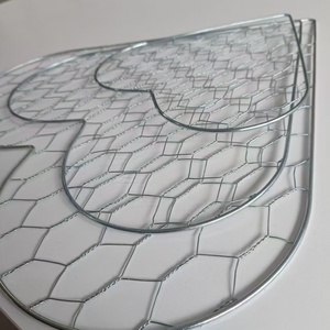 Bán buôn trái tim và vòng dây vòng hoa khung Net hoa bao bì tình yêu hình dây vòng hoa trái tim cho tuyệt đẹp bó hoa trình bày - Product Image 4