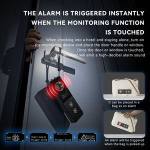 เครื่องตรวจจับสายลับ AI ขนาดเล็กแต่ฉลาด ค้นหากล้องจิ๋วและ GPS พร้อมระบบแจ้งเตือนอัจฉริยะ 3 ระดับ - Product Image 5