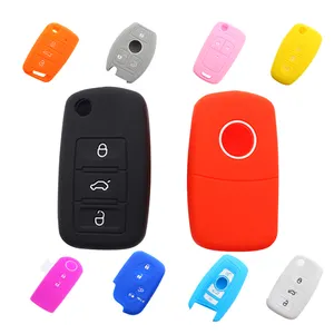 Custom New Design Personalized Silicone Car Key Fob Cover Case For Car Accessories