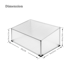 Mini Invernadero Portátil Impermeable para Jardín con 1 Ventana - Product Image 3