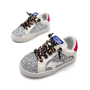 Scarpe Sportive per Bambine con Design in <span class=keywords><strong>Pizzo</strong></span> Leopardato, Calzature Casual Bianche per Bambini, <span class=keywords><strong>Sneakers</strong></span> alla Moda per Neonati e Bambini - Product Image 2