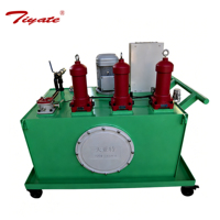 Nouvelle station hydraulique servo de qualité industrielle avec construction en acier inoxydable, driver Inovance et groupe de valves intégré