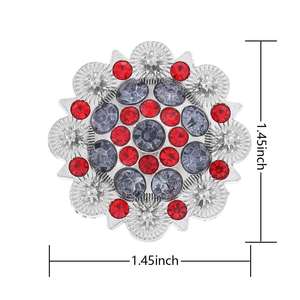 Concho Decorativo in Metallo per Articoli in Pelle, Abbigliamento, Bagagli, Scarpe, Decorazioni Artigianali e <span class=keywords><strong>Accessori</strong></span> - Product Image 2