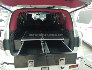 Boîte à outils métallique intérieure pour 4x4, tiroirs de benne, système de rangement robuste anti-UV pour cabine simple ou double, compatible avec Gu Patrol Offroad - Product Image 4