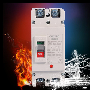 Interruptor de Circuito Moldeado Chcyzo 2P 125A DC 500V con Protección Solar - Product Image 1