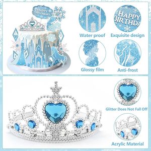 Set de Decoración para Pastel con Temática de Ajolote, 20 Piezas, Figuras de Ajolote 3D Coloridas, Adorno de Coral y <span class=keywords><strong>Feliz</strong></span> <span class=keywords><strong>Cumpleaños</strong></span> para Fiesta Subacuática - Product Image 3