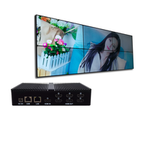 Reproductor de señalización Digital Ultra-HD 8K, caja controladora de procesador de pared de vídeo con diseño de pantalla, edición y software de gestión de contenido