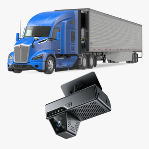 ชุดกล้องมองหลังสำหรับรถบรรทุก Ultravision Video Telematics พร้อมระบบกล้องสำหรับรถบรรทุกเชิงพาณิชย์และ GPS - Product Image 1