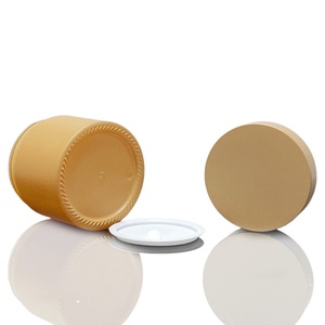 Custom logo Straight Sided clear Airtight 1 oz 2 oz 3 oz 4 oz 8 oz Colored Glass Container Jars with Plastic Lids - Product Image 6