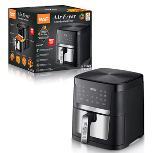 Freidora de Aire Eléctrica Digital Multifuncional de 1800w y 9L con Pantalla Táctil Antiadherente Sin Aceite - Product Image 6
