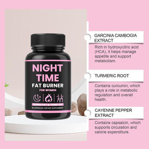 Cápsulas Quemagrasas Nocturnas al por Mayor para Mujeres - Suplemento para Perder Peso Mientras Duermes, Acelera el Metabolismo, Quema Grasa Mientras Duermes - Product Image 3