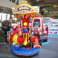 Haute popularité parc d'attractions dessin animé mignon carrousel mini carrousel manèges à vendre