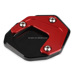 Para <span class=keywords><strong>BMW</strong></span> G310GS G <span class=keywords><strong>310GS</strong></span> G 310 GS 2018 <span class=keywords><strong>2019</strong></span> 2020 2021 Placa de Soporte Lateral CNC para Pedestal, Extensor de Base de Apoyo Ampliada - Product Image 2