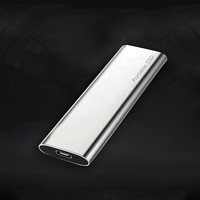 قرص صلب خارجي محمول صغير بسعة 64 جيجابايت وحتى 500 جيجابايت و1 تيرابايت و2 تيرابايت، USB 3.1، M.2 NVME، محرك أقراص صلبة SSD، منفذ توسعة SATA