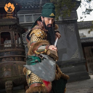 ชุดเกราะโบราณห้านายพลเสือ กวนอู กวนหยวนชาง ฮั่น ซื่อทิ่ง หั่ว  แบบสวมใส่ได้สำหรับคนจริง ของจีน - Product Image 3