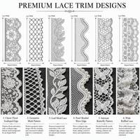 Dentelle Pompon Décorative en Coton 4cm Blanche Colorée au Mètre pour Robe, Artisanat, Couture, Usine OEM, Vente en Gros, Logo Personnalisé pour Marque