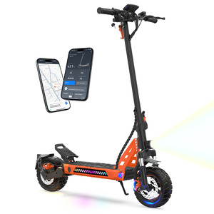 Trottinette électrique haute puissance 1000W, pneus tout-terrain de 10 pouces, double suspension, pliable, pour adultes - Product Image 1