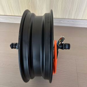Moteur de moyeu à freins à disque haute puissance et haute vitesse 12 pouces QS 60V/72V 3000W pour moto électrique et vélo électrique - Product Image 3