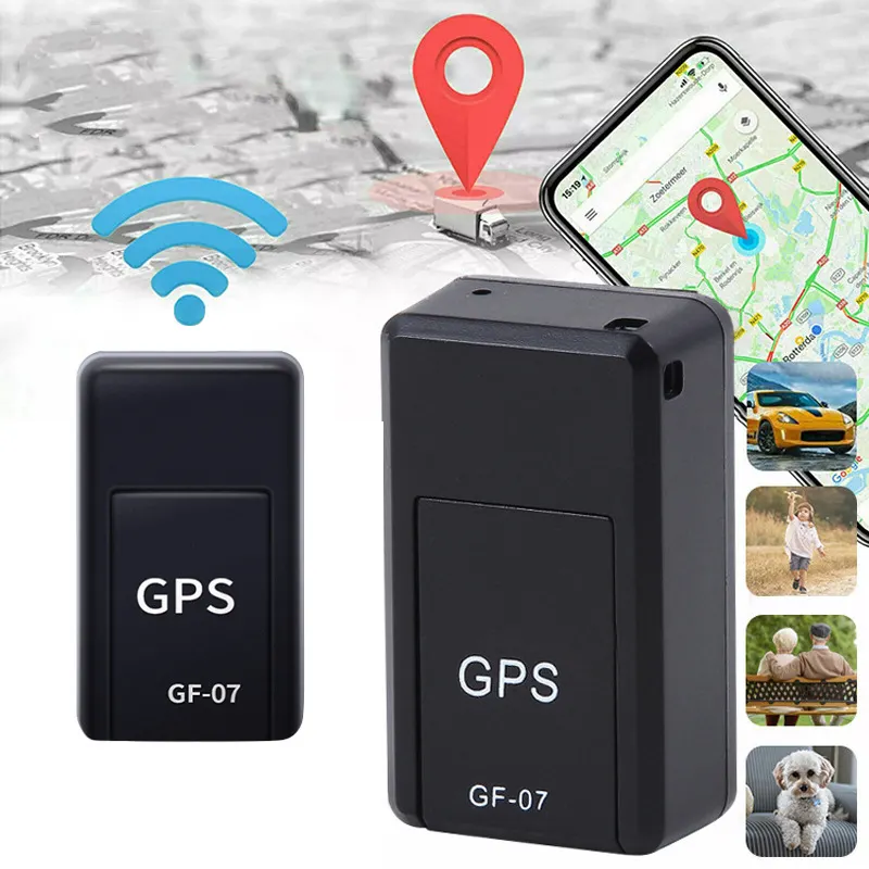 อุปกรณ์ GPS กันหาย GF 07เครื่องติดตามส่วนบุคคลติดรถยนต์ขนาดเล็กพร้อมรีโมตบันทึกสัตว์เลี้ยงผู้สูงอายุ