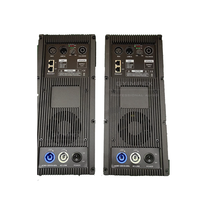 Module de table de mixage à double canal 1 en 2 sorties 1000w 2000w Amplificateur de puissance de classe D Amplificateurs audio professionnels pour subwoofer