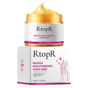 RtopR offizieller Laden Mango feuchtigkeitsspendendes Handwachs Aufhellungs-Handmaske Reparatur peeling Schallungen-Film Anti-Aging-Handhautcreme