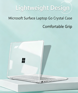 เคสแข็งใสกันน้ำสำหรับ <span class=keywords><strong>Microsoft</strong></span> Surface Laptop Go 1/2/3 7 ขนาด 15 นิ้ว ป้องกันรอยขีดข่วน เห<span class=keywords><strong>มา</strong></span>ะสำหรับธุรกิจและการใช้งานประจำวัน - Product Image 6