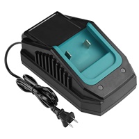 Cargador Rápido de 21V Compatible con Herramientas Eléctricas Inalámbricas Mak BL1815 BL1820 BL1830 BL1840 BL1850 BL1860