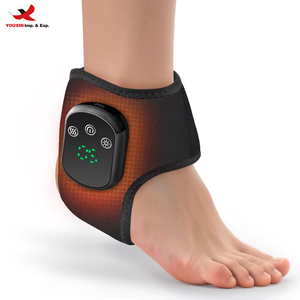 Masajeador Eléctrico de Tobillo con Compresa Caliente, Soporte de Tobillo para Alivio de Esguinces Articulares y Fatiga Muscular, Pedidos Mixtos al por Mayor GZ RTS - Product Image 1