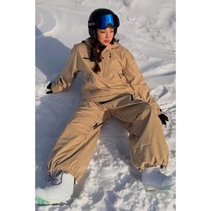 Conjunto de Chaqueta y Pantalones de Esquí para Mujer, Personalizado, Impermeable 15K, Transpirable 10K, Traje de Nieve Cortavientos - Product Image 3
