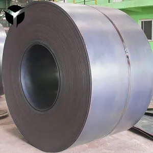 Yapı malzemesi sıcak satış için Astm sınıf sıcak haddelenmiş siyah yüzey karbon çelik bobin Metal bobin