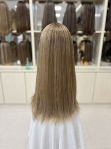 Capelli Umani Vergini Cinesi all'Ingrosso HD per Parrucche Lace Front, Base Trasparente Traspirante Piccola/Grande dall'Aspetto Naturale Senza Colla - Product Image 2