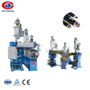 Jiacheng Pvc Elektrische Kabel Draad Extruder Maken Productie Productielijn Machine