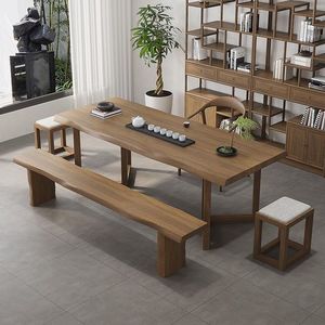 <b>Chinese</b> Style Solid Wood <b>Tea</b> Table And Chair <b>Set</b> Living Room Office Furniture Durable Modern Design - Product Image 3