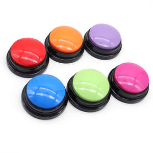 Nouveau produit pour animaux de compagnie en plastique <span class=keywords><strong>Pet</strong></span> Communication Button Sounder Dog Toy pour la formation et le soulagement de l'ennui pour les chats et les chiens - Product Image 5