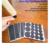 Coussinets antidérapants autocollants en mousse EVA personnalisés pour pieds de meubles, tables, bureaux, chaises, canapés