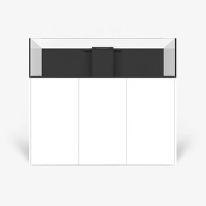 <span class=keywords><strong>Aquarium</strong></span> en verre de cristal peu profond de 5 pieds 145 gallons avec armoire et puisard en contreplaqué massif - Product Image 2