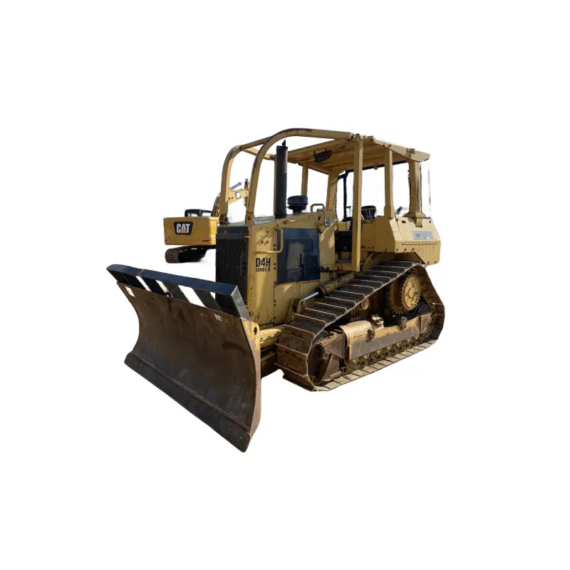 Buena calidad precio más bajo usado bulldozers CAT d4h Caterpillar crawler doze máquina para la venta