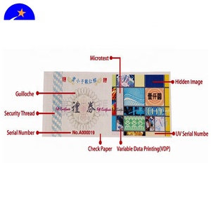 Impression de billets de sécurité anti-falsification avec billet de <span class=keywords><strong>concert</strong></span> à fil de fibres invisibles avec impression sur feuille d'aluminium et code à barres, billet de stationnement - Product Image 5
