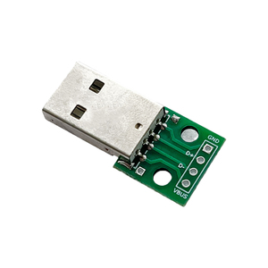 Adaptateur USB 2.0 A mâle vers 4 broches DIP, carte de dérivation, pas de 2,54 mm, pour connexion sur carte d'expérimentation et circuit imprimé - Product Image 5