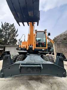 Excavatrice sur roues Hyundai210W-9T d'occasion, poids opérationnel 21 tonnes, bon état de fonctionnement, matériel de construction d'occasion Hyundai210W-9T - Product Image 3