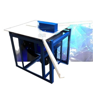 Corner Cutter Machine 150mm Width 6000mm Length Manual Operation For Aluminum Wood <b>PVC</b> Foam Molding - Product Image 1