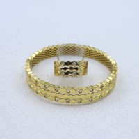 Parure de mariée style Dubaï en laiton, collier et bracelet pour mariages et fêtes, cadeau pour les mariées africaines et indiennes, plaqué or ionique