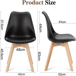 Best Selling Modern <strong>Tulip</strong> PP Beech Wood Legs Durable Outdoor Hotel Restaurant Dining <strong>Tables</strong> and Chairs - Product Image 2