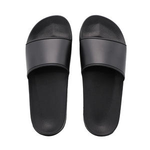 Sandalias de Alta Calidad, Negras, para Interiores, Personalizadas en China, para Hombre, Sandalias Planas sin Adornos - Product Image 3