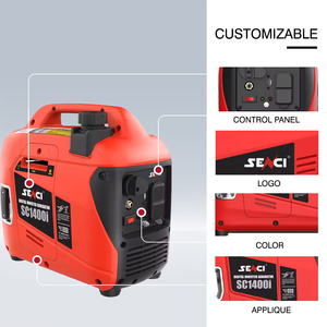 센시 인버터 파워 가솔린 발전기 2kw <span class=keywords><strong>2kVA</strong></span> 2.5kVA 3kVA 4kVA 저소음 레벨 60dBA 휴대용 디지털 인버터 발전기