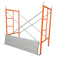 Échafaudage modulaire de façade de conception européenne, testé pour la sécurité