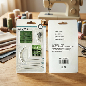 Rnp 27 Plastic Simple Card Suction <b>Pins</b> 24 Pieces Per Packet for Needlework - Product Image 3